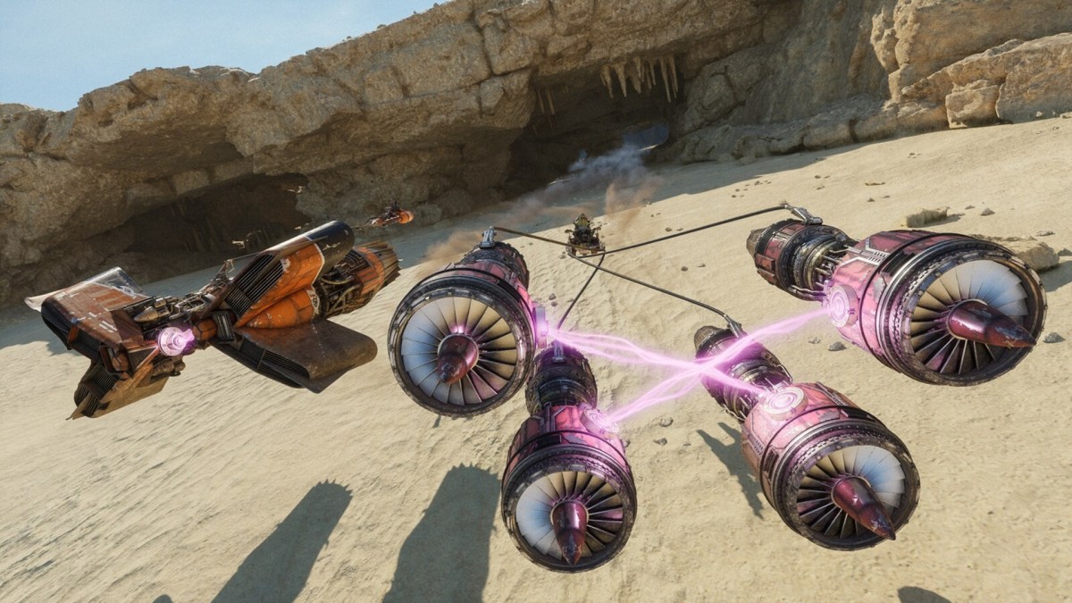 Star Wars: Galactic Racer possède un subtil (et savoureux) clin d’oeil à Dark Vador