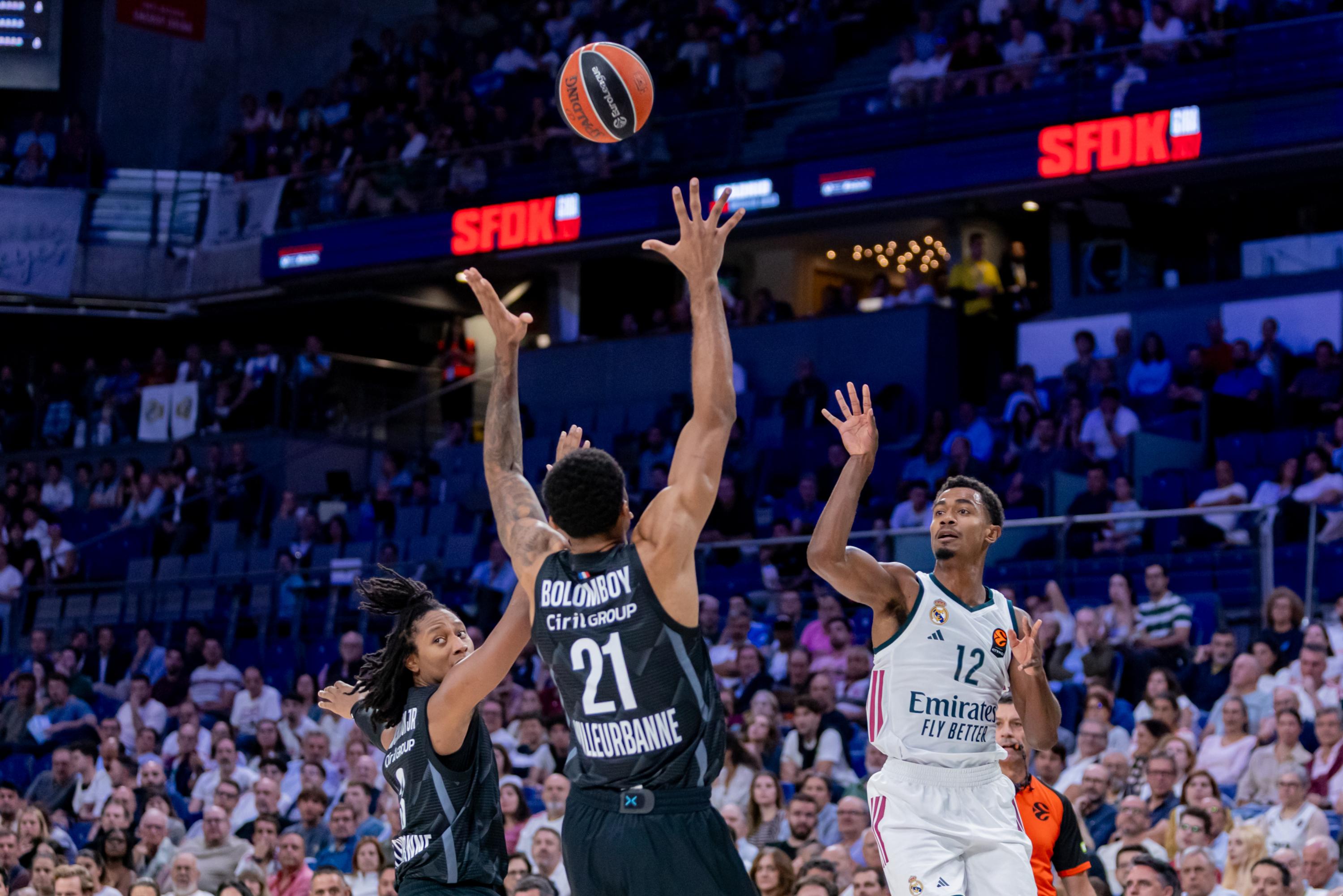 Euroligue : remaniée, l'Asvel de Tony Parler craque sur le parquet du Real Madrid