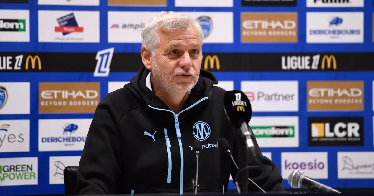 Ligue 1 : Bruno Genesio satisfait d'avoir «renoué avec la victoire» avec l'OM